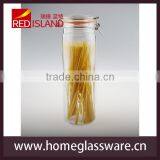 Hot Sale 4 Pcs Glass Storge Jar With Stainless Steel Clips & Silica Gasket thumbnail-3