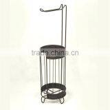 Store More Textilene Toilet Storage Rack thumbnail-5