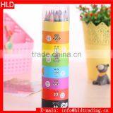 Factory Wholesale Anti Breaking 7 Inch 24 Pieces Natural Wood Colored Pencils thumbnail-1