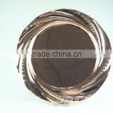 Royal Round Stainless Steel Wedding Plates With Multi Size and Clourful thumbnail-6