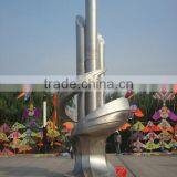 City Square Stainless Steel Torch Sculpture thumbnail-1
