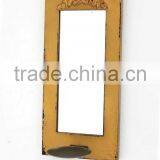 Wall Candle Holder With Metal Base in Yellow Color thumbnail-1