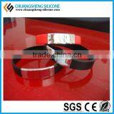 qr Code Silicone Bracelet With Metal Clasp With Factory Price thumbnail-3
