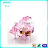 Hot Sale Noble Purple Crystal Piano as Wedding Souvenirs or Birthday Gifts thumbnail-4