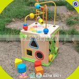 2017 Wholesale Baby Wooden Play Cube Newest Kids Wooden Play Cube Fashion Children Wooden Play Cube W11B123 thumbnail-2