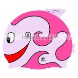 Custom Multi Printed Silicone Cartoon Swimming Cap for Kids thumbnail-1