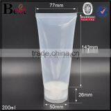 200ml Body Lotion Clear Plastic Tubes With Plastic Tube Cap thumbnail-5