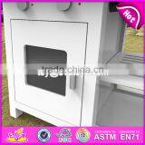 New Design Children Pretend Play Wooden Toy Kitchen for Boys W10C294 thumbnail-5