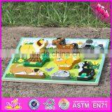 2016 New Design Educational 3d Puzzle Toy Wooden Animal Shapes for Kindergarten W14D021 thumbnail-4