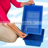 Cat Toilet Pet Cat Litter Box Sifting Includes Sift Away System and Deluxe Splatter Shield thumbnail-4