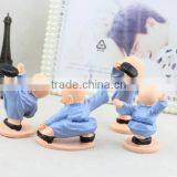 Mini CUTE Fashional Resin Decoration ,Zakka Furnishing Articles Creative Shaolin Kung fu Boy Creative Resin Gifts thumbnail-5