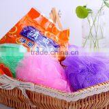 A051 Promotional Cheap Price Bath Pouf Wholesale , Mesh Pouf Bath Sponge thumbnail-1