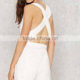 New in White Casual Elegant Rompers Jumpsuit thumbnail-3