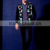 Mens High Quality Jacquard Cardigan thumbnail-3