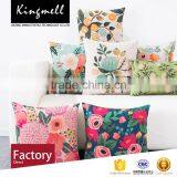 Custom Digital Printed Outdoor Furniture Cushions Cotton Linen Cushions thumbnail-1