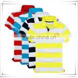 Cotton Hit Color Stripe Polo Tshirt for Men,custom Men Fringe Polo,High Quality Hit Color Fringe Polo thumbnail-1