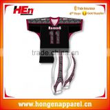 Hongen apparel Sublimation Custom made football apparel, youth american football jersey