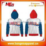 Hongen Apparel Full Sublimation 2015 Mens Fashion Best Quality Subliamtion Hoodies thumbnail-1