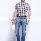 Egyptian Cotton Plaid Men Shirt SHL100 thumbnail-2