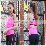 Bodybuilding Gym Tank Top Mesh Crop Gym Women Fitness Top thumbnail-6