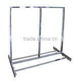 Wood/steel Two Side Clothes Hanger Sneakers Wheel Display thumbnail-3