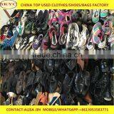 China Big Size Stock Used Shoes Liberia Buyers Imported Dongguan Warehouse Second Hand Shoes Hot Sale in Africa thumbnail-2