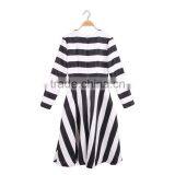 Maxnegio Digital Full Printed Maxi Long Sleeve Women Casual Dress thumbnail-4