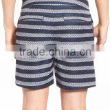 Custom Made Pattern Stripe Volley Swim Trunks Global Appeal Adult Swim Shorts Boy's Swim Trunks With Care Label thumbnail-2