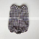 Baby Soft Bubble Bodysuit Clothing Ruffle Sleeve Design Toddler Girls Polka Dot Romper Wholesale thumbnail-4