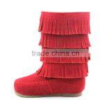 Customized Baby Girls Boys Soft Sole Moccasins Leather Boots thumbnail-2