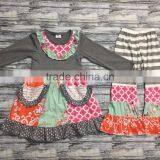 BY-G175 China Wholesale Children's Fall Boutique Girl Clothing Kids Clothes for Children Wear thumbnail-1