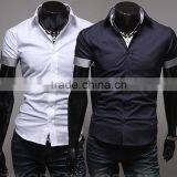 Wholesale Walson the Lastest Design 100% Cotton Check Dress Shirt for Men Apparel thumbnail-1