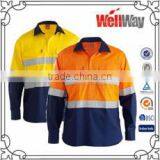 PU COATING UPF 50+ CUSTOMIZED HI VIS YELLOW WORK JACKET thumbnail-6