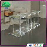 Transparent Plexiglass Nesting Table Home Furniture Tea Table Living Room Console Table thumbnail-3