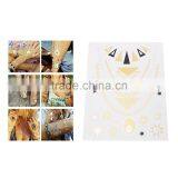 Hot Sale Triangle Pattern Metallicluster Waterproof Temporary Tattoo Stickers thumbnail-1