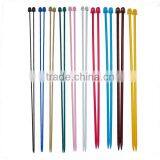 Custom 36.0cm Colorful Plastic Single Pointed Knitting Needles thumbnail-1