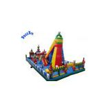 interesting inflatable slide/bouncy slide/amusement park