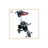 Black Baby Smart Trike With Three Point Safety Harness Wide EVA Soft Tyres
