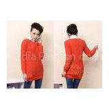 Womens Pullover Sweaters Thick Cable Knit Cowl Neck Long Sleeve