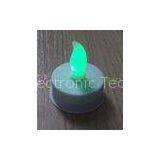 Green Smokeless Plastic Electric LED Candles For Halloween Party Decoration thumbnail-1