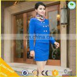 Fashion air hostess costume uniform, steward uniform for Women