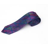 Weave OEM ODM Mens Silk Necktie Self-tipping Weave