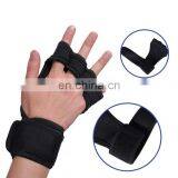 New Ventilated Weight Lifting Gloves With Built-In Wrist Wraps, Full Palm Protection & Extra Grip. Great for Pull Ups