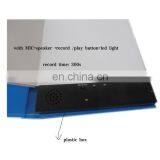 English and Spanish Baby Voice Recording Book