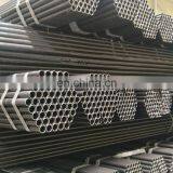 Q235 Q345 ASTM A53 ERW Black Welded Steel Pipe