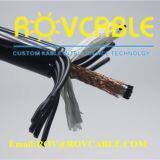 Flexible Pipe CCTV Camera Wire Al Foil Shielded Cable