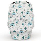 Boy Blue Arrow Universal Car Seat Canopy Breastfeeding Scarf Infinity Baby Nursing Breastfeeding Cover thumbnail-4