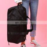 Black Women Travel Bag Large Wet Dry Storage Bag With Shoe Compartment thumbnail-4