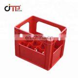 Low Price Plastic Injection Industrial Beer Beverage Bottle Stackable Storage Box Bread Crate Mold