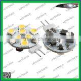 Hot Sale 9LEDS 5050 High Power 12v G4 Bulb